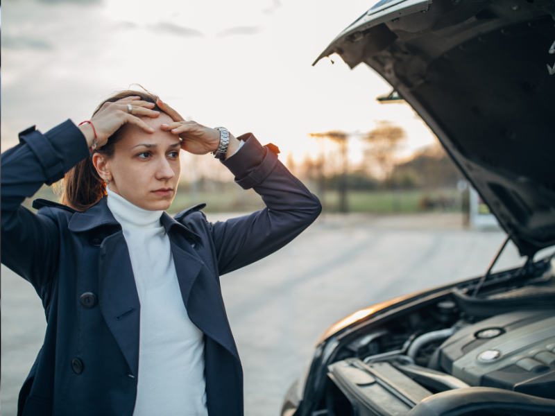 Queens, NY accident in leased car