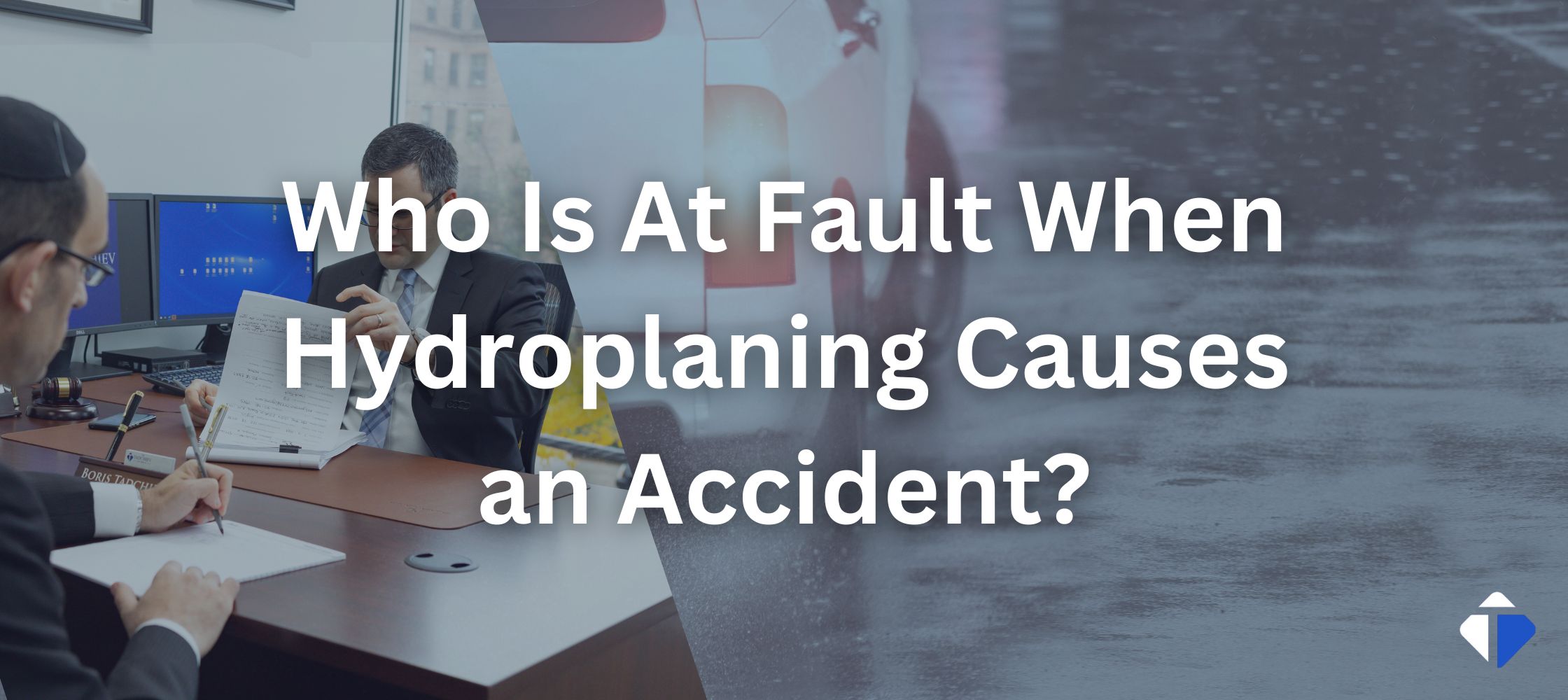 Who Is At Fault When Hydroplaning Causes an Accident?